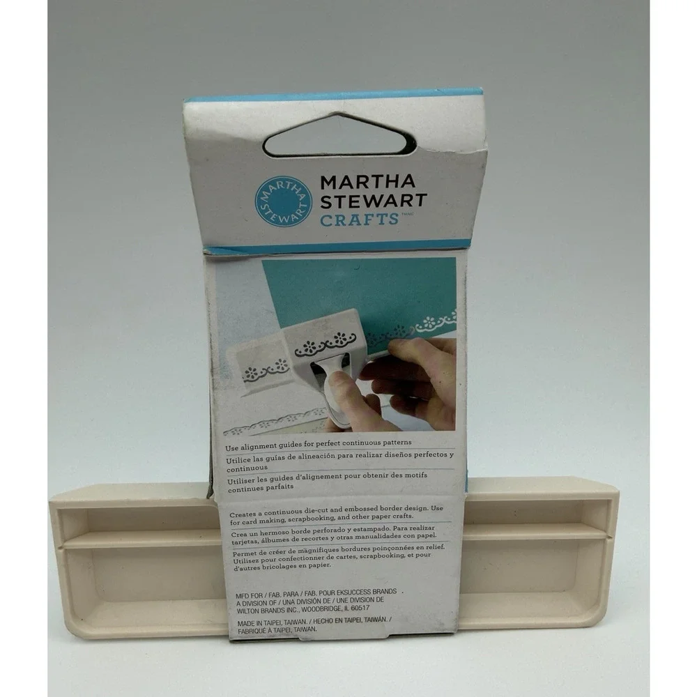 Martha Stewart Crafts Lace Heart Edge Punch Scrapbooking Journaling Tool